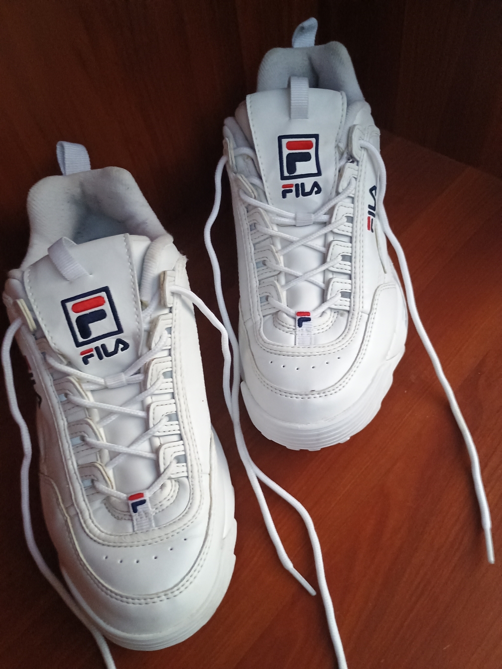FILA White Men's Chunky Sneakers